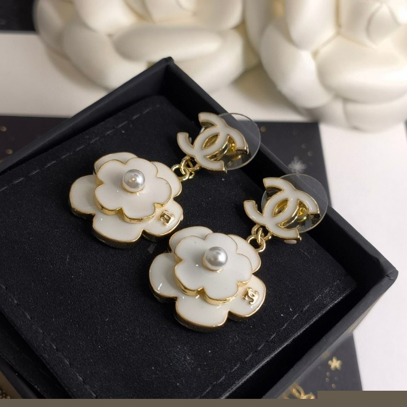 Ch*el earrings